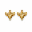 Vandfaste Guldsmed Connector Mellemled – 18K Forgyldt Stål (10,6x11,4mm) 2 stk. - Uniq Perler - 122224