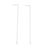 Vandfaste Ørekæder – Stål (100 - 109mm) 1 par - Uniq Perler - 