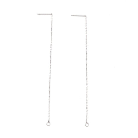 Vandfaste Ørekæder – Stål (100 - 109mm) 1 par - Uniq Perler - 