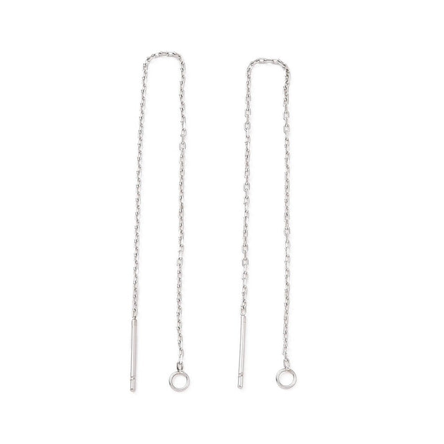 Vandfaste Ørekæder – Stål (100 - 109mm) 1 par - Uniq Perler - 