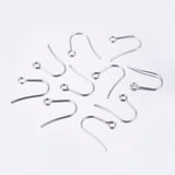 Vandfaste Ørekroge – Stål (18x15 mm, 5 Par) - Uniq Perler - 117021