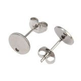 Wasserdichte Ohrstecker - Stahl (8mm) - Uniq Perler - 117036