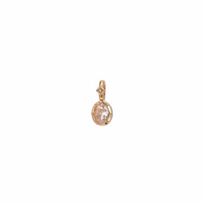 Water-resistant Pendant With Natural Pearls and Stones - 18K Gold-plated Steel - Uniq Perler - 114081