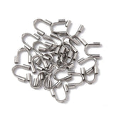 Vandfaste Wirebeskyttere – Stål (4,5–6,7x1,4mm), 10 stk. - Uniq Perler - 111812