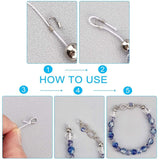 Vandfaste Wirebeskyttere – Stål (4x7x1,5mm), 10 stk. - Uniq Perler - 112346