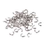 Vandfaste Wirebeskyttere – Stål (4x7x1,5mm), 10 stk. - Uniq Perler - 112346