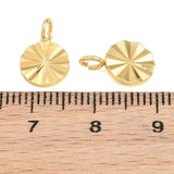 Vedhæng – 18K Langtidsholdbar Forgyldt Messing (12x8x1mm) 2 stk. - Uniq Perler - 124528