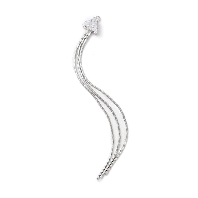 Vedhæng Med Zirkonia Og 3 "Haler" - Uniq Perler - 0001489291