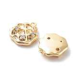 Vedhæng Med Zirkonia Sten, 13,5x11,5mm - Uniq Perler - 111370