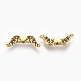 Vinger – Antik Forgyldt (20x7mm), 20 Stk. - Uniq Perler - 113722