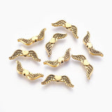 Vinger – Antik Forgyldt (20x7mm), 20 Stk. - Uniq Perler - 113722