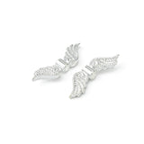 Vinger Mellemled – Forsølvet (23x7,5mm), 10 Stk - Uniq Perler - 1235897521