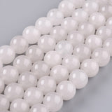 White Jade Perler – Hvid, Runde (10mm) - Uniq Perler - 
