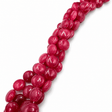 White Jade Perler – Rød, Coin (10x5mm) - Uniq Perler - 123681