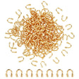 Wirebeskytter – 18K Langtidsholdbar Forgyldt (4,5x4x1mm) 200 stk. - Uniq Perler - 124559
