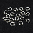 Wirebeskyttere – Sterling Sølv 925 (5x5x1.1mm), 6 stk - Uniq Perler - 