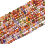 Zirkonia Perler – Farve Mix, Facetteret (2mm) - Uniq Perler - 111659