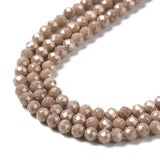 Zirkonia Perler, Gylden Brun, 3mm - Uniq Perler - 804849