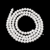 Zirkonia Perler – Hvid, Facetteret (3mm) - Uniq Perler - 473843