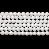 Zirkonia Perler – Hvid, Facetteret (3mm) - Uniq Perler - 473843