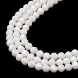 Zirkonia Perler – Hvid, Facetteret (3mm) - Uniq Perler - 473843