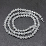 Zirkonia Perler – Klar, Facetteret (4mm) - Uniq Perler - 113647