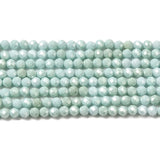 Zirkonia Perler – Mint Grøn, Facetteret (3mm) - Uniq Perler - 475472