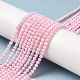 Zirkonia Perler – Rosa, Facetteret (3mm) - Uniq Perler - 413844