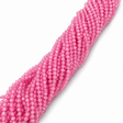 Zirkonia Perler – Rosa, Facetteret (3x2,5mm) - Uniq Perler - 9838401249
