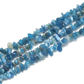 Apatit/Quarz Chips – Blau, (3 - 11mm) - Uniq Perler - 154844