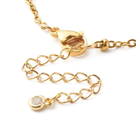 Armbåndssæt Med 2 X Armbånd I Forgyldt Stål - Uniq Perler - 98416132