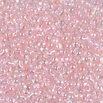 Beadsmith miyuki beads BB-285 Miyuki Berry Beads, Pale pink inside 20 gr.