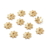 Blomster Perlehatte – 18K Langtidsholdbar Forgyldning (8mm, 10 Stk.) - Uniq Perler - 3848583384