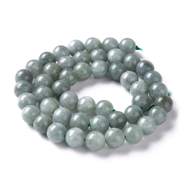 Burmese Jade, Grøn, 8mm - Uniq Perler - 1108464608