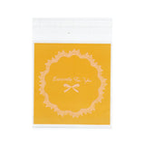 Cellofanposer, Gul, 13x10cm, (100 Stk) - Uniq Perler - 9384472728