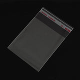 Cellofanposer - Klar (8x6cm), 100 Stk - Uniq Perler - 13607