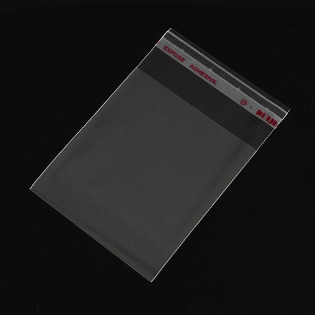 Cellofanposer - Klar (8x6cm), 100 Stk - Uniq Perler - 13607