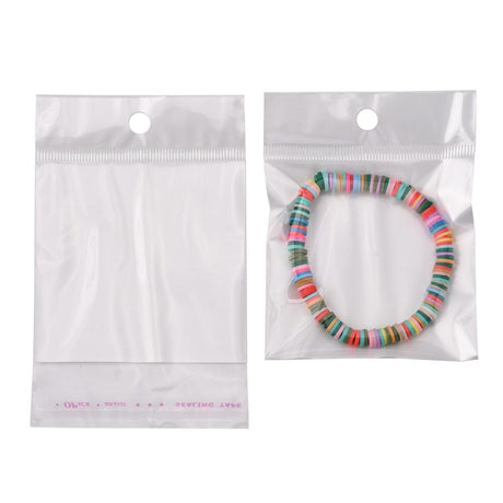 Cellofanposer Med Hvid Baggrund (12x7,5cm), 50 Stk - Uniq Perler - 586838