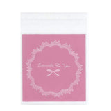 Cellofanposer, Rosa, 13x10cm, 100 Stk - Uniq Perler - 5839