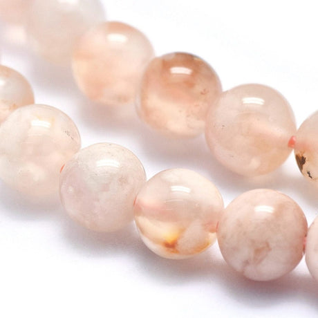 Cherry Blossom Agat Perler (6mm) - Uniq Perler - 0000010642, 077934845678215864614841