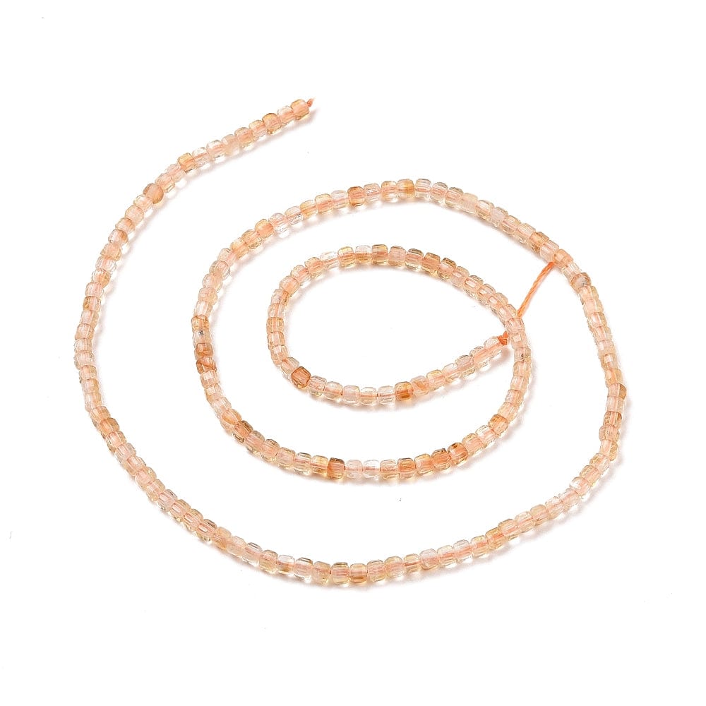 Citrin Perler – Kubeformede (2.5x2.5mm) - Uniq Perler - 0000014035