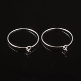 Creoler - Forsølvet (30mm) - Uniq Perler - 783784545778914196952845