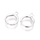 Creoler - Langtidsholdbar Platin Belagt (14mm) - Uniq Perler - 0000001838