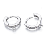 Creoler Med Zirkonia Sten (13,5x12mm) - Uniq Perler - 1654651