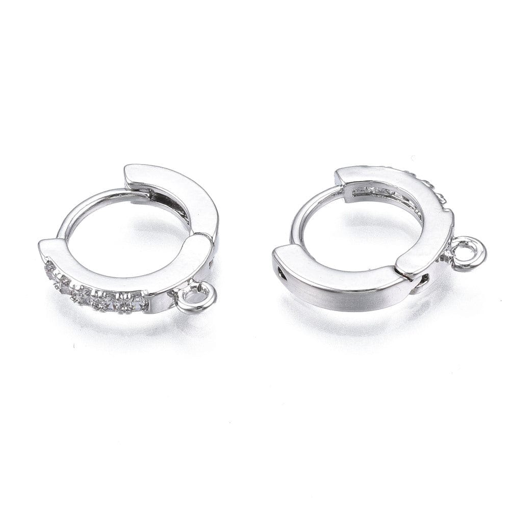 Creoler Med Zirkonia Sten (13,5x12mm) - Uniq Perler - 1654651