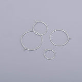 Creoler – Sterling Sølv (25mm) - Uniq Perler - 007166