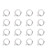 Creoler/Leverback - Stål (14,5x12mm) 20 par - Uniq Perler - 153961745767616108127849