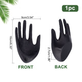 Dekorations Hånd Til Billeder – Sort Resin (16x9cm) - Uniq Perler - 145692