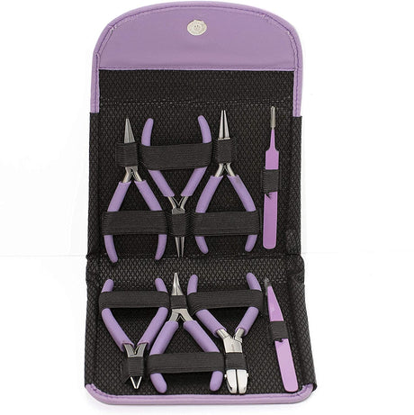 Det Ultimative Rosa Værktøjssæt - Uniq Perler - 132844