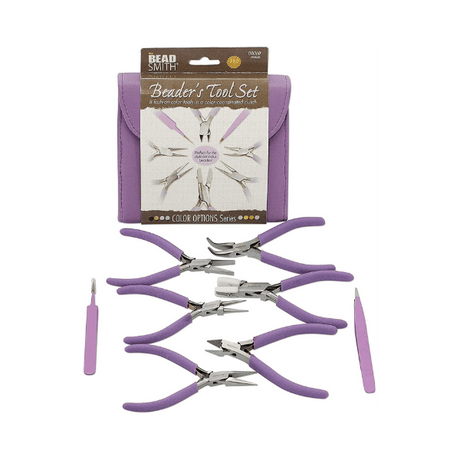 Det Ultimative Rosa Værktøjssæt - Uniq Perler - 132844